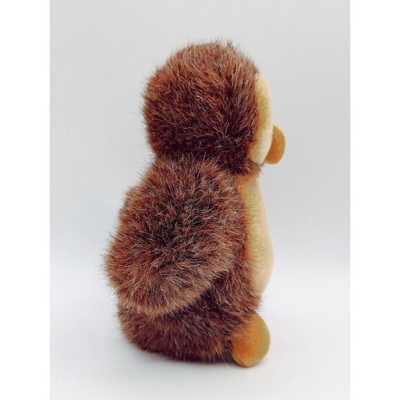 VINTAGE 1992 K&M International BROWN OWL 6" Plush w/Movable Parts - Picture 2 of 6